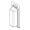 Visipak Thermoform-CLAMSHELL-#92-6.000-2.312-4.300-1.200-1.000-0.015-CLEAR, 1000PK 92TF - alternate 1